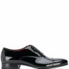 Scarosso derbies en cuir verni