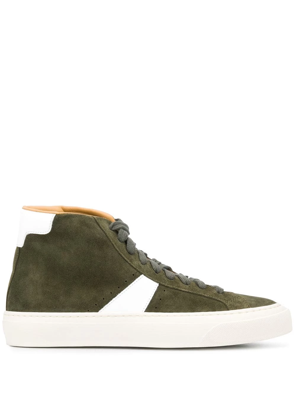 Prix Légers Scarosso Baskets montantes à empiècements contrastants homme 1 Scarosso baskets montantes à empiècements contrastants