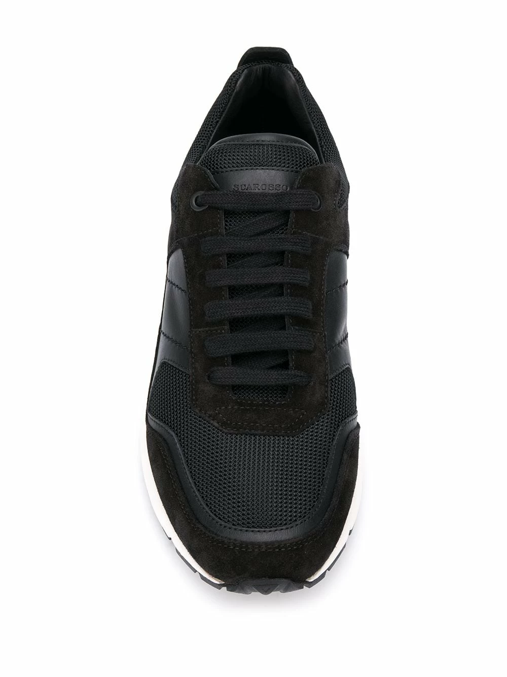 Prix De Lancement Scarosso Baskets à empiècements contrastants homme 4 Scarosso baskets à empiècements contrastants