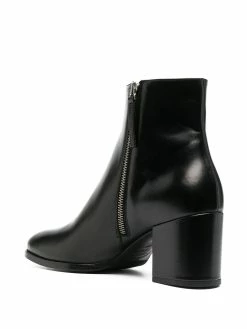 Scarosso bottines à fini poli