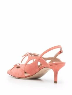 Scarosso x Paula Cademartori escarpins en daim