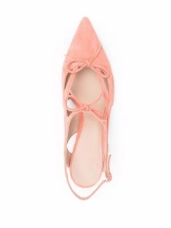 Scarosso x Paula Cademartori escarpins en daim