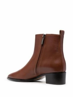 Scarosso Alba leather ankle boots