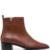 Scarosso Alba leather ankle boots