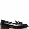 Scarosso Sienna tassel-embellished leather loafers