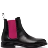 Scarosso Claudia colour-block ankle boots