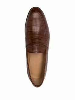 Scarosso Prix d’Amis Mocassins à effet peau de crocodile homme 7 Scarosso mocassins à effet peau de crocodile